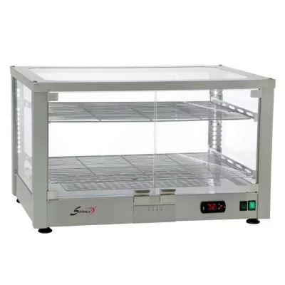 SOFRACA - Vitrine chauffante ventilée - 3 niveaux