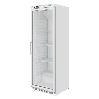 POLAR - Armoire froide positive à affichage vertical série C Blanc 400L 