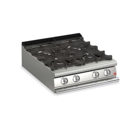BARON - Plaque de cuisson - Top 4 feux vifs gaz - Gamme QUEEN 700