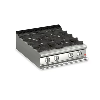 BARON - Plaque de cuisson - Top 4 feux vifs gaz - Gamme QUEEN 700