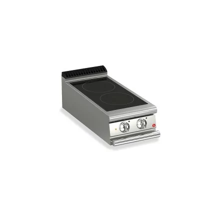 BARON - Plaque de cuisson - Vitrocéramique 2 zones - Gamme QUEEN 700