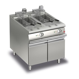 BARON - Friteuse électrique monobloc - 15 + 15 litres - Gamme QUEEN 700