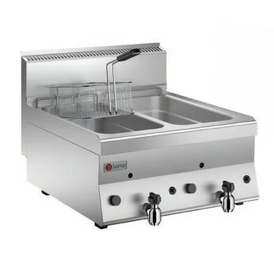 BARON - Friteuse à gaz - 2x 8 litres - Gamme 650