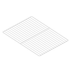 DALMEC - Grille Rilsan 530 x 650 mm