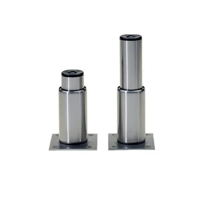NOSEM - Jeu de 4 pieds inox haut. 90 mm