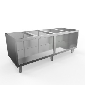 BARON - Soubassement baie libre - Largeur 1600 mm - Gamme QUEEN 900