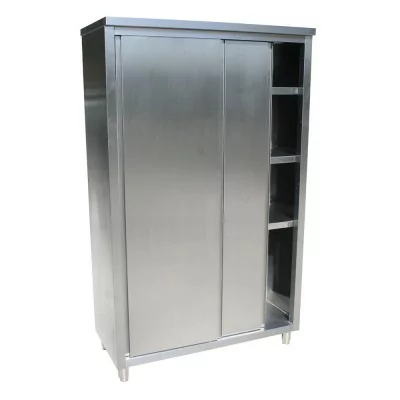 NOSEM - Armoire haute en inox - Hauteur 2000 mm - Profondeur 500 mm - Longueur 1600 mm