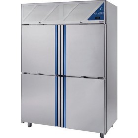 DALMEC - Armoire réfrigérée bi-température -18/-22 / -18/-22 - 4 portillons - 1400 L - Sans groupe logé