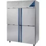 DALMEC - Armoire réfrigérée bi-température -18/-22 / -18/-22 - 4 portillons - 1400 L - Sans groupe logé