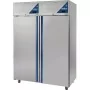 DALMEC - Armoire réfrigérée GN 2/1 avec groupe logé - 0 / +10°C / 0 / +10°C - 1400 L - 2 portes pleines