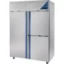 DALMEC - Armoire réfrigérée -18/-22 / -18/-22 - 1 porte pleine + 2 portillons - 1400 L - Sans groupe logé