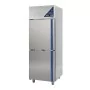 DALMEC - Armoire réfrigérée négative -18/-22°C - 2 portillons - 700 L - Avec groupe logé