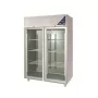 DALMEC - Armoire réfrigérée négative -18/-22°C - 2 portes vitrées - 1200 L - Avec groupe logé