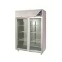 DALMEC - Armoire réfrigérée négative -18/-22°C - 2 portes vitrées - 1400 L - Avec groupe logé