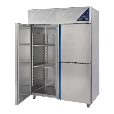 DALMEC - Armoire réfrigérée positive -2/+10°C - 1 porte pleine + 2 portillons - 1400 L - Avec groupe logé