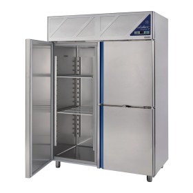 DALMEC - Armoire réfrigérée positive 0/+10°C - 1 porte pleine + 2 portillons - 1400 L - Sans groupe logé