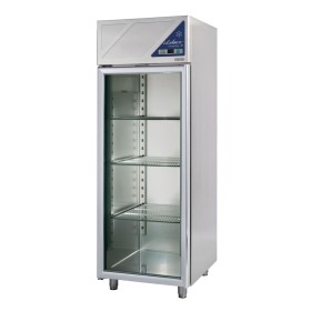 DALMEC - Armoire réfrigérée positive -2/+10°C - 1 porte vitrée - 600 L - Avec groupe logé