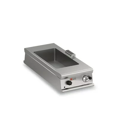 BARON - Bain-marie gaz - 1 bac GN 1/3 + 1 bac GN 1/1 - Gamme 1100