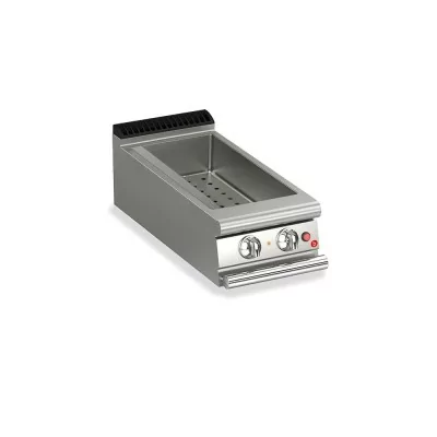 BARON - Top bain-marie électrique - Gamme QUEEN 900 - 1 GN 1/3 + 1 GN 1/1