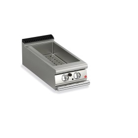 BARON - Top bain-marie gaz - Gamme QUEEN 900 - 1 GN 1/3 + 1 GN 1/1