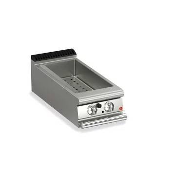 BARON - Top bain-marie gaz - Gamme QUEEN 900 - 1 GN 1/3 + 1 GN 1/1