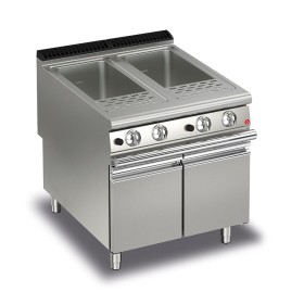 BARON - Cuiseur à pâtes gaz - 2 x 42 litres - Gamme QUEEN 900