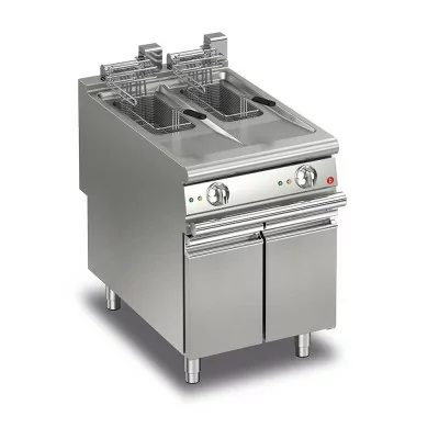 BARON - Friteuse électrique monobloc - 10 + 10 litres - Gamme QUEEN 900