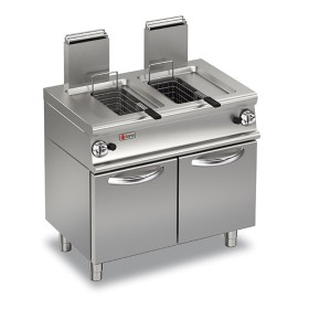 BARON - Friteuse gaz - 2 x 10 litres - Gamme 1100