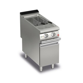 BARON - Monobloc friteuse gaz - 23 L - Largeur 400 mm - Gamme QUEEN 900