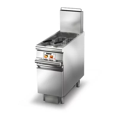 BARON - Friteuse gaz monobloc- 23 L - EVO - Largeur 400 mm - Gamme QUEEN 900