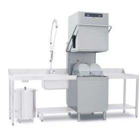 COLGED - Lave-vaisselle à capot - 22 litres - Panier 500 x 500 mm - TOPTECH - adoucisseur continu