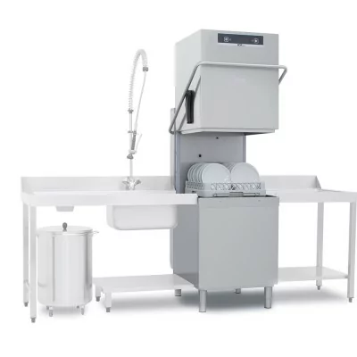 COLGED - Lave-vaisselle à capot - 22 litres - Panier 500 x 500 mm - TOPTECH - adoucisseur continu