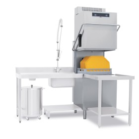 COLGED - Lave-vaisselle à capot - 30 litres - Panier 600 x 500 mm