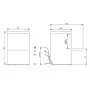 COLGED - Lave-vaisselle - 15 litres - STARTECH DG - Panier 500 x 500 mm - Sans adoucisseur