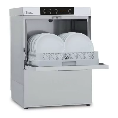 COLGED - Lave-vaisselle - 20 litres - STEELTECH V1 - Panier 500 x 500 - Avec adoucisseur