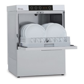 COLGED - Lave-vaisselle - 20 litres - STEELTECH V1 - Panier 500x500 - Avec pompe de vidange - Sans adoucisseur