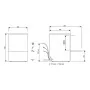 COLGED - Lave-verres - 8 litres - STARTECH DG - Panier 400 x 400 mm - Avec adoucisseur