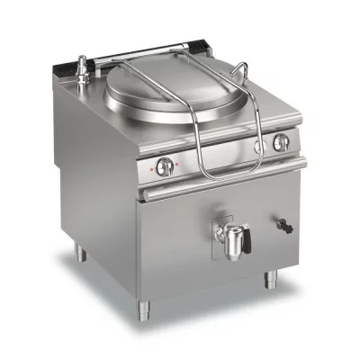 BARON - Marmite électrique - Chauffe indirecte - 100 L - Largeur 800 mm - Gamme QUEEN 900