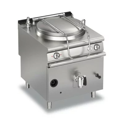BARON - Marmite gaz - Chauffe indirecte - 100 L - Largeur 800 mm - Gamme QUEEN 900