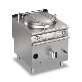 BARON - Marmite gaz - Chauffe indirecte - 150 L - Largeur 800 mm - Gamme QUEEN 900