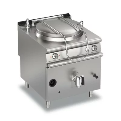 BARON - Marmite gaz - Chauffe indirecte - 150 L - Largeur 800 mm - Gamme QUEEN 900