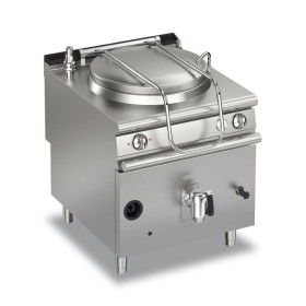 BARON - Marmite gaz - Chauffe indirecte - 50 L - Largeur 600 mm - Gamme QUEEN 900