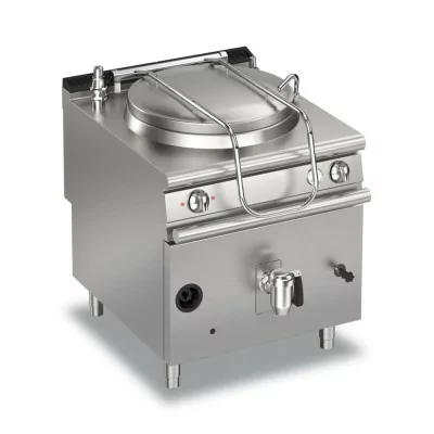 BARON - Marmite gaz - Chauffe indirecte - 50 L - Largeur 600 mm - Gamme QUEEN 900