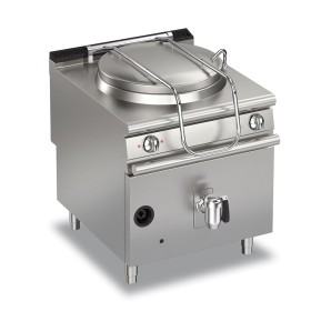 BARON - Marmite gaz ronde - 150 litres - Chauffe directe - Gamme QUEEN 900