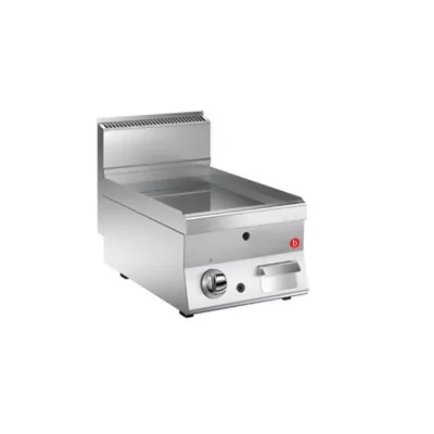 BARON - Grillade gaz - Plaque lisse 22 dm² - AISI 430 - 396 x 555 mm - Gamme 650