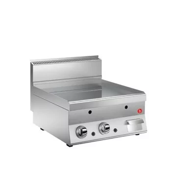 BARON - Grillade gaz - Plaque lisse 33 dm² - Chrome dur - 596 x 555 mm - Gamme 650
