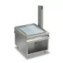 BARON - Monobloc plancha gaz - 1/2 lisse chrome dur - Largeur 900 mm - Gamme QUEEN 1100