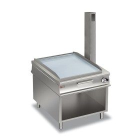 BARON - Monobloc plancha gaz - Lisse chrome dur - Largeur 900 mm - Gamme QUEEN 1100 - 15 kW