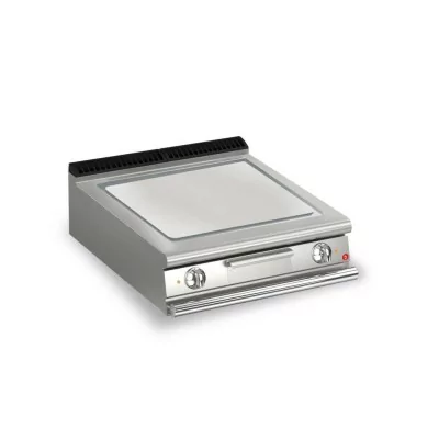 BARON - Plancha électrique - Plaque AISI 430 - Lisse - Largeur 800 mm - Gamme QUEEN 900