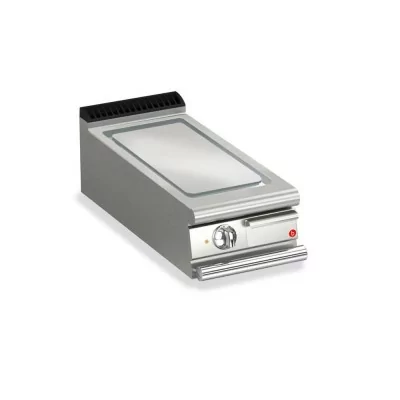 BARON - Plancha électrique - Plaque AISI 430 lisse - Largeur 400 mm - Gamme QUEEN 900